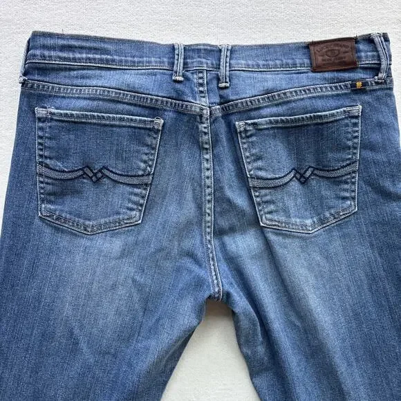 Lucky Brand Jeans Women Sweet N Low 14 / 32 Ankle Bootcut Normcore Preppy Y2K - Picture 11 of 12